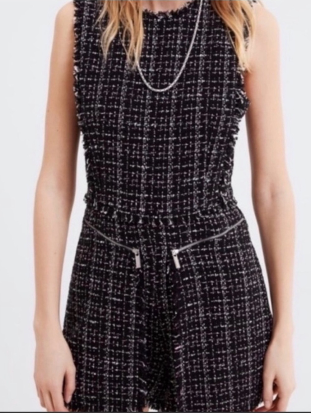 Zara Tweed Romper (brand new with tags)